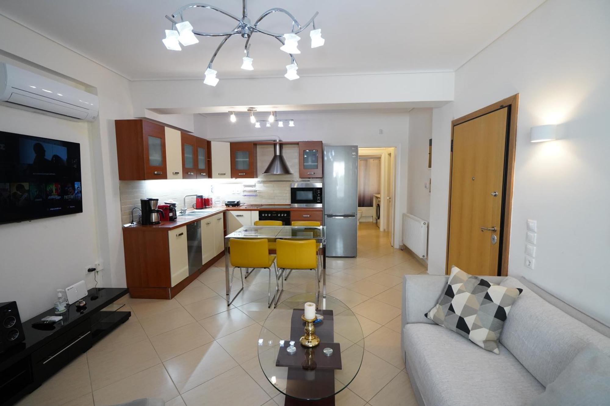 Garden Apartment Next To The Mall -Private Parking Athens Exterior photo